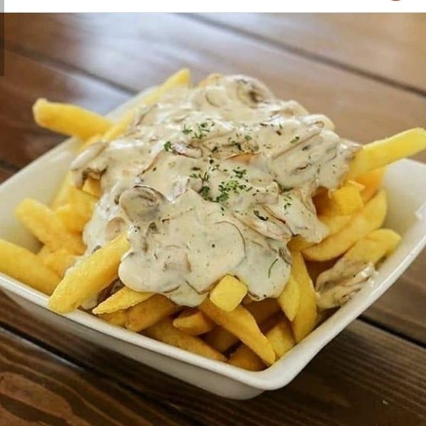 سیب زمینی با سس آلفردو