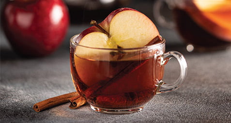 دمنوش سیب و دارچین